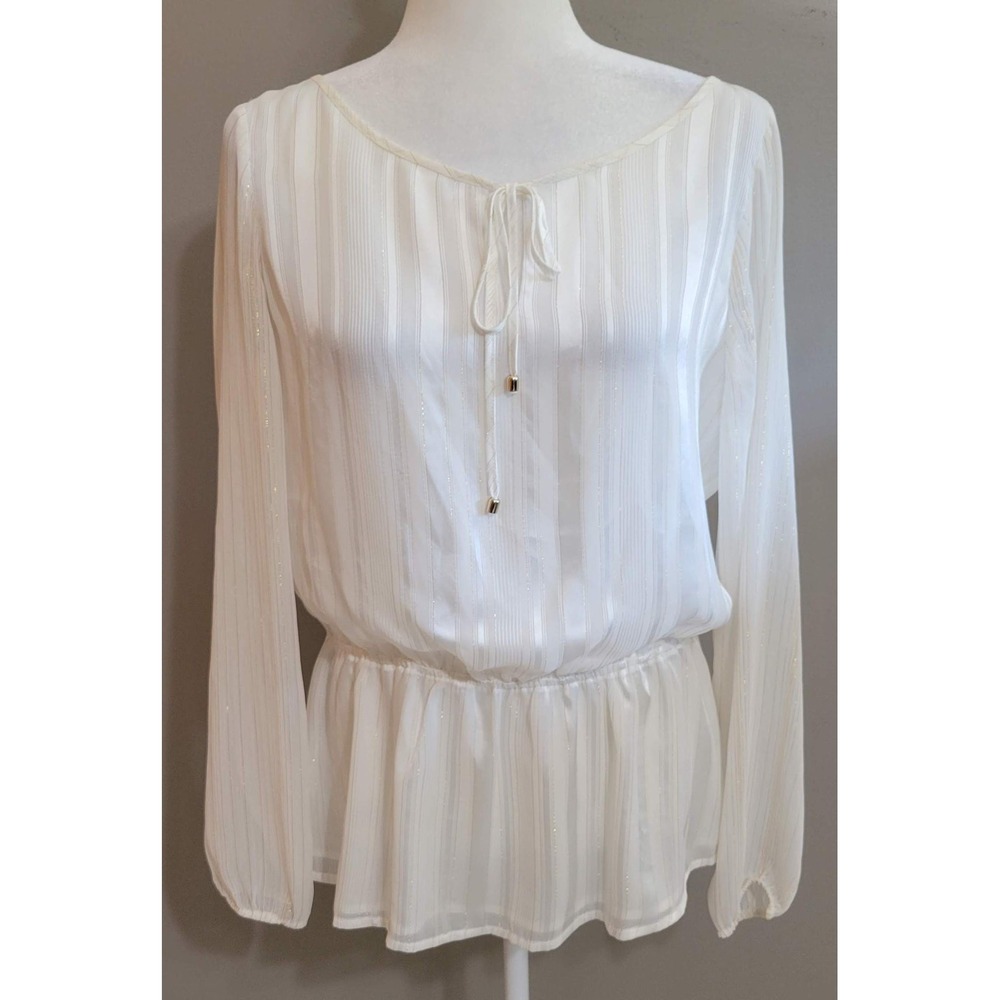 WHMB Long Sleeve Peasant Blouse